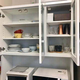 収納家具 ニトリ  食器棚　美品です！！