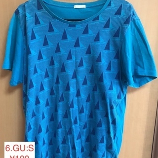 GU&UNIQLO シャツ+Tシャツ