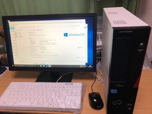 【中古】FMV D551/GX core i3 3.4GHz 4GB