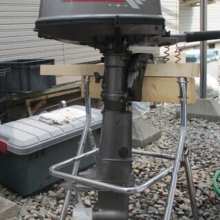 トーハツ5馬力2ストローク 船外機 　5B　動作OK