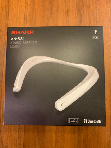 決まりました。(新品・未開封)SHARP Sound Partner シャープサウンドパートナー・白