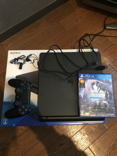 ps4 本体 モンスターハンター アイスボーン セット