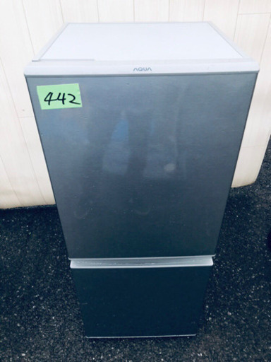 ①442番 AQUA✨ノンフロン冷凍冷蔵庫