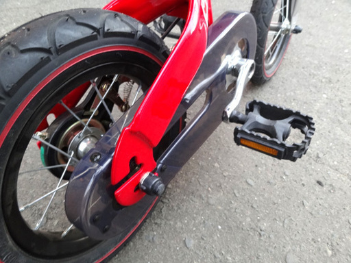 子供用自転車 12インチ へんしんバイク バランスバイク 赤 レッド
