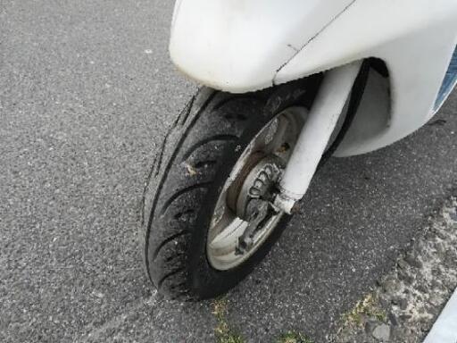 売れました】ホンダ スーパーディオ ホワイト! おまけなカゴ付き! 軽