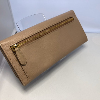 ⭐︎PRADA⭐︎ 正規品 サフィアーノ リボン付き二つ折り財布 ギランティーカード付き