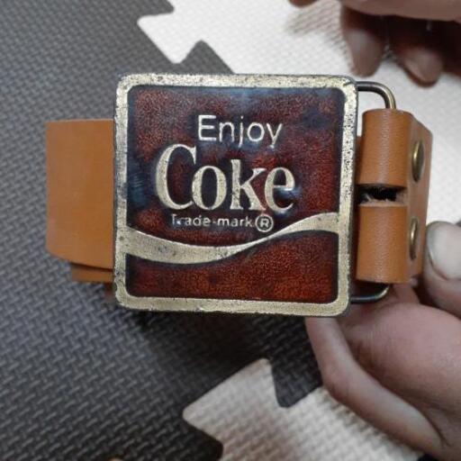 コカ・コーラ 　ベルト　バックル