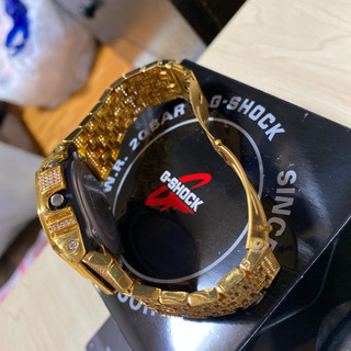 G-SHOCK カシ DW-5600 反転液晶 カスタム　キュービックジルコニア G-SHOCK カシ DW-5600 反転液晶 カスタム キュービックジルコニア