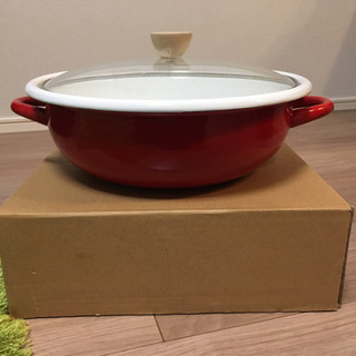 琺瑯鍋　ホーローナベ　28cm