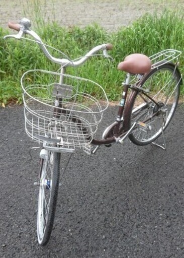 【お買い上げありがとうございました】自転車　26インチ　ブリヂストン　ママチャリ