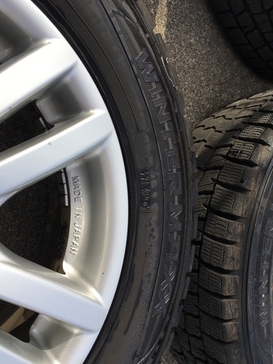 スタッドレスタイヤ ゴルフ6用 VW ゴルフ用 スタッドレスホイール