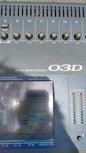 YAMAHA ヤマハ デジタル ミキサー O3D ショップ 導通確認済み
