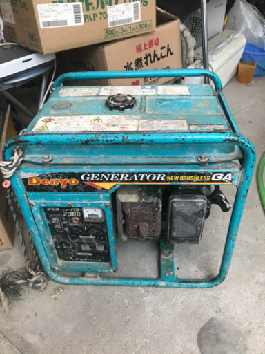デンヨー　中古発電機