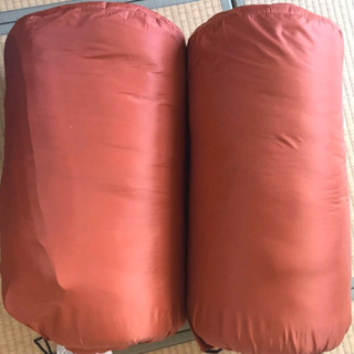 スノーピーク  オフトン　シュラフ　寝袋　二個