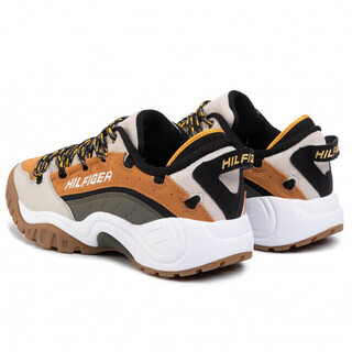 ヘリテージスニーカー TOMMY HILFIGER 26.0cm ベージュ
