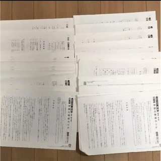 日能研 ★4年生カリテ、全国公開模試、他1年分★