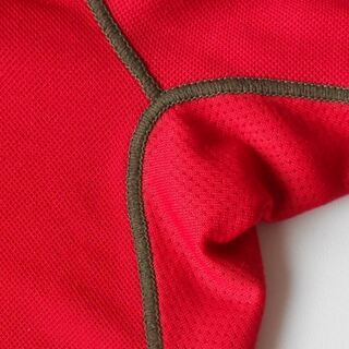 ■ユニクロ赤Tシャツ&GUカーキパンツ　セット