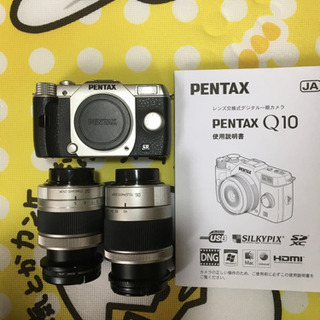 PENTAX Q10  ［商談中］（ミラーレスカメラ）(お値下げ...