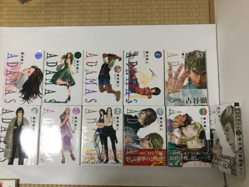 Adamas アダマス 皆川亮二全巻 1 11巻 楓 東大宮のマンガ コミック アニメの中古あげます 譲ります ジモティーで不用品の処分