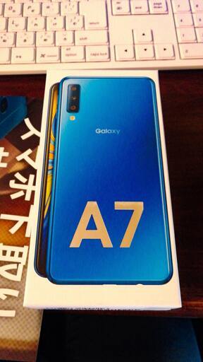 (値下げしました！)【ほぼ未使用】Galaxy A7売ります(SIMフリー スマホ)【定価34,650円(税込)】