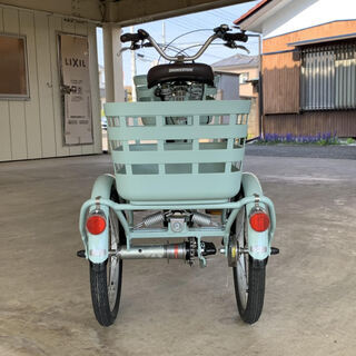 ブリジストンフロンティアラクットワゴン電動アシスト三輪自転車ほぼ新品
