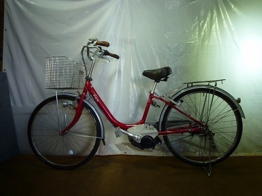 NYA080502M　格安　整備済　中古電動アシスト自転車　近隣配送費込　ヤマハ　PAS　（2009）
