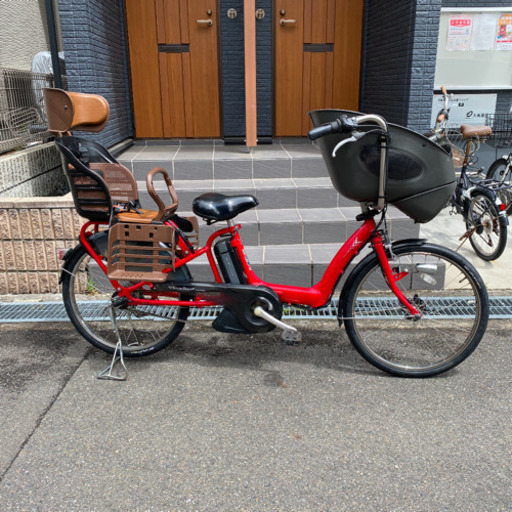 配達待ち❣️子供乗せ自転車 3人乗り 電動アシスト 整備済み　アンジェリーノミニ