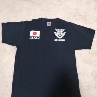 【美品】航空自衛隊の公式Tシャツ【日の丸】