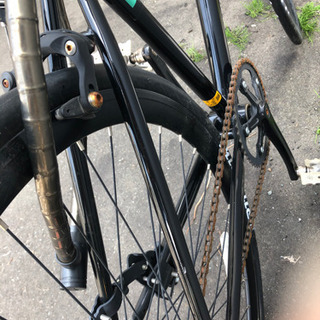 黒ロードバイク(使用期間半年)値下げも交渉次第で対応します 黒ロードバイク(使用期間半年)値下げも交渉次第で対応します