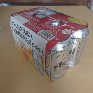 アサヒスーパードライ350ml6缶