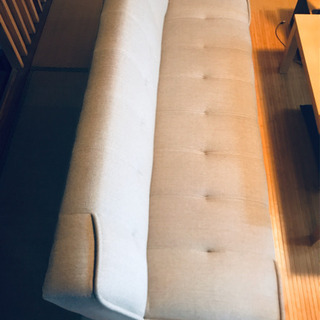 【取引終了】⭐︎3人掛け リクライニング ソファーベッド ⭐︎ (minami) 塩屋のソファ《3人掛けソファ》の中古あげます・譲ります