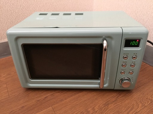 エスキュービズム レトロ調 電子レンジ未使用訳あり