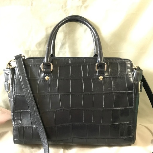 COACH コーチ ネイビー レザー 2wayショルダーバッグ F55876 クロスボディ 斜めがけショルダーバッグ Wターンロック