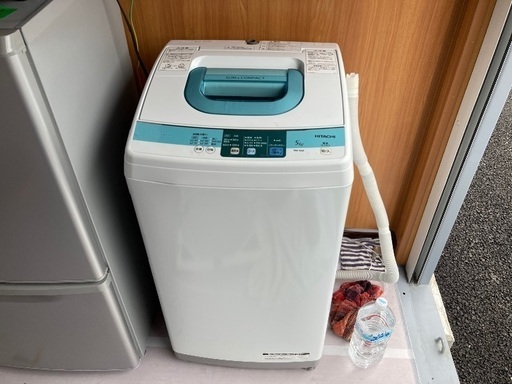 【取付無料‼️】日立 5.0Kg 洗濯機
