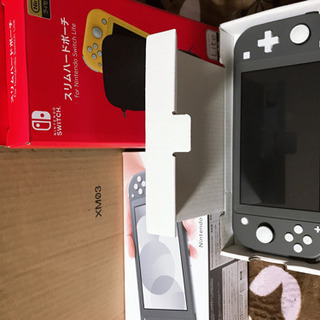 任天堂 Switch ライト ケース・保護シール付き 本日引渡可/久留米〜鳥栖あたり