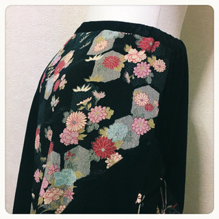 ご購入者様決定[日本製✧︎Style Operation]和エスニック アシンメトリースカート ご購入者様決定[日本製✧︎Style Operation]和エスニック