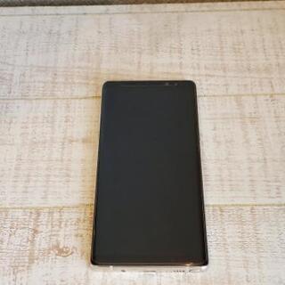 ジャンク SIMフリー Galaxy Note8 SCV37 ブラック 本体のみ Galaxy Note 8 Black 64 GB au SCV37（Samsung Galaxy Note 8