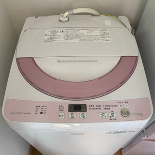 【期間限定品】SHARP 全自動洗濯機 5.0kg⭐️ES-G55RCの画像
