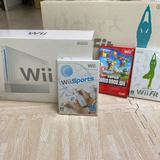 Wii 本体　Wii fit  セット　プラス　ソフト2本