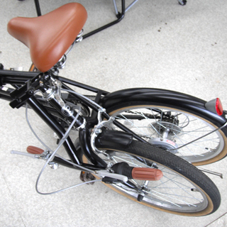 折りたたみ自転車 20インチ 6段変速 VOLANTE 黒 自転車 サイクリング 買い物 通学 ☆ PayPay(ペイペイ)決済可能 ☆ 札幌市 北区 屯田