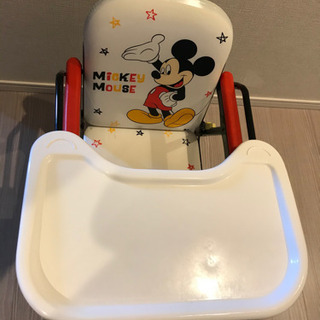 ミッキーマウス、子供用ローチェア、テーブル