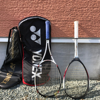 【受け渡し先決定】軟式テニスラケット　二本