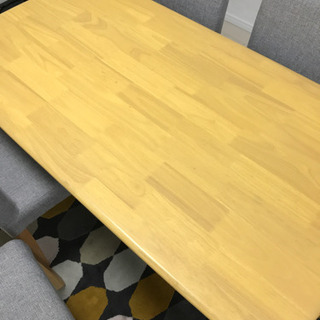 期間限定お値下げ中！美品！ダイニングテーブルセット椅子4脚付き 