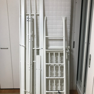 【引き取り限定】IKEA ロフトベッド TROMSO ＋ マットレス MALFORS 早い者勝ちIKEA ロフトベッド デスク付き TROMSO【23区東側引取限定