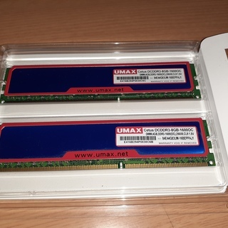 DDR3-1600 4 GB × 2 枚: UMAX Cetus...