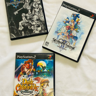 #PS2ソフト 3本セット #キンググダムハーツ1.2 #ダーク...