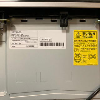 273 作動品 ケンウッド MDV-D304 2017年 ケンウッド MDV-D304 2017年製造