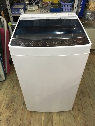 JH00410 ●Haier 全自動電気洗濯機 4.5kg 17年製● 現状渡し