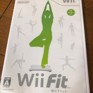 Wiiソフト WiiフィットFit おまけでバランスボード付き