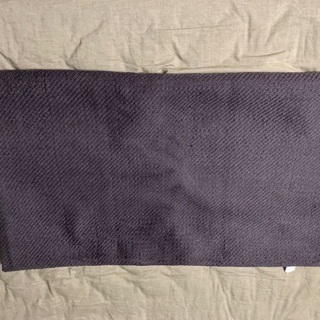 無印 インド綿手織ラグ 200×240cm ダークグレー